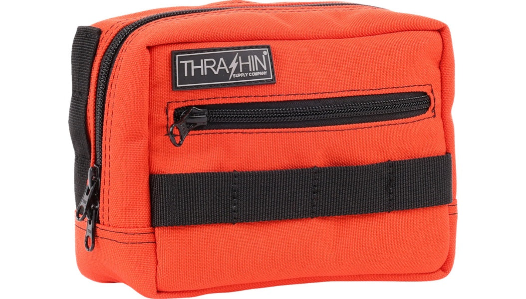 THRASHIN SUPPLY CO. Handlebar Bag - Orange THB-0025 3510-0199