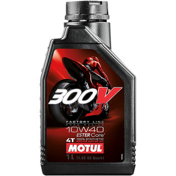 300V Synthetic Ester Oil - 10W-40 - 1L Motul