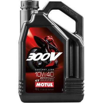 300V Factory Line Road Racing Synthetic 4T Motul 10w40