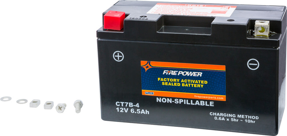 FIRE POWER BATTERY CTX9 SEALED FACTORY ACTIVATED