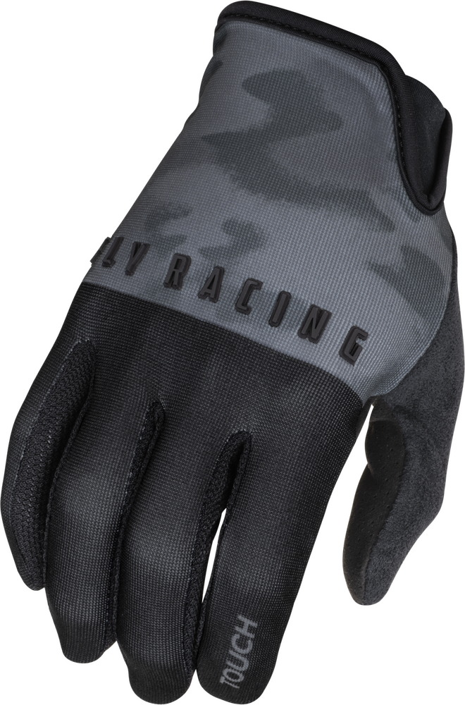 FLY RACING MEDIA GLOVES BLACK/GREY CAMO MD